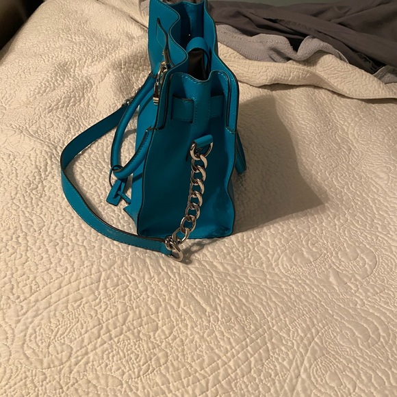 Michael Kors Handbag, turquoise, purse - Picture 2 of 5